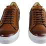 Savelli Turbine Mens Leather Lace Up Casual Shoes Made In Brazil