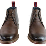 Savelli Kingsley Mens Leather Lace Up Boots Made In Brazil