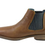 Savelli Legend Mens Comfort Leather Chelsea Dress Boots Made In Brazil