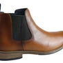 Savelli Legend Mens Comfort Leather Chelsea Dress Boots Made In Brazil