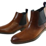 Savelli Legend Mens Comfort Leather Chelsea Dress Boots Made In Brazil