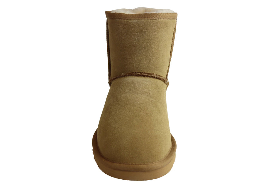 Grosby Jackaroo Ugg Mens Warm Comfortable Boots With Sheepskin Lining