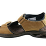 Pegada Thompson Mens Leather Comfort Cushioned Sandals Made In Brazil