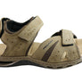 Pegada Jarrod Mens Leather Comfort Cushioned Sandals Made In Brazil