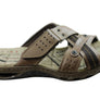 Pegada Nixon Mens Leather Comfortable Slide Sandals Made In Brazil