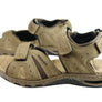 Pegada Jarrod Mens Leather Comfort Cushioned Sandals Made In Brazil