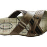 Pegada Nixon Mens Leather Comfortable Slide Sandals Made In Brazil