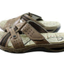 Pegada Nixon Mens Leather Comfortable Slide Sandals Made In Brazil