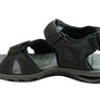 Pegada Jarrod Mens Leather Comfort Cushioned Sandals Made In Brazil