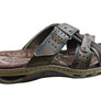 Pegada Nixon Mens Leather Comfortable Slide Sandals Made In Brazil