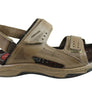 Pegada Jeff Mens Leather Comfortable Cushioned Sandals Made In Brazil
