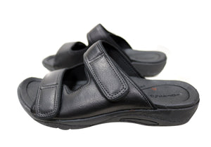 Homyped Union Mens Supportive Comfort Extra Extra Wide Slides Sandals