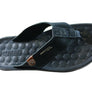 Pegada York Mens Leather Comfortable Thongs Sandals Made In Brazil