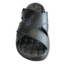 Pegada Belmain Mens Leather Cushioned Slide Sandals Made In Brazil