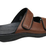 Homyped Union Mens Supportive Comfort Extra Extra Wide Slides Sandals