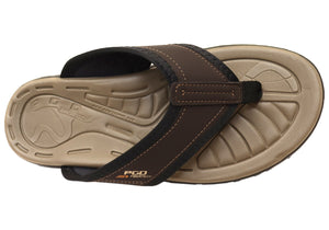 Pegada Blake Mens Comfortable Thongs Sandals Made In Brazil