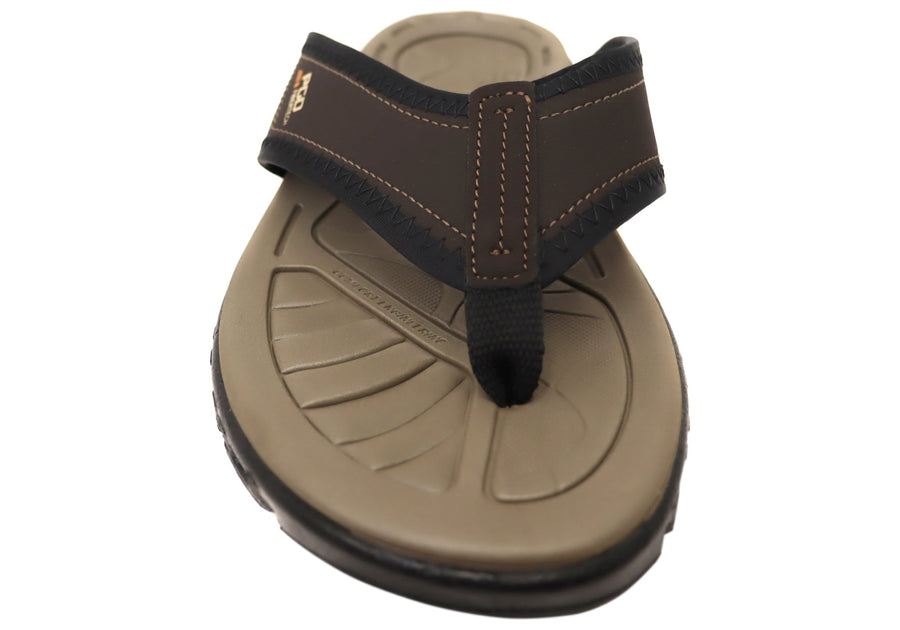 Pegada Blake Mens Comfortable Thongs Sandals Made In Brazil