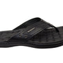 Pegada Arizona Mens Leather Comfortable Thongs Sandals Made In Brazil