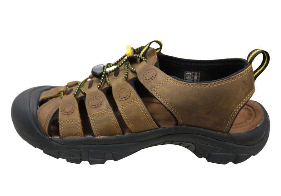 Keen Newport Mens Comfortable Wide Fit Leather Sandals