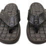 Pegada Arizona Mens Leather Comfortable Thongs Sandals Made In Brazil