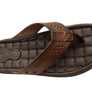 Pegada Arizona Mens Leather Comfortable Thongs Sandals Made In Brazil