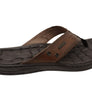 Pegada Arizona Mens Leather Comfortable Thongs Sandals Made In Brazil