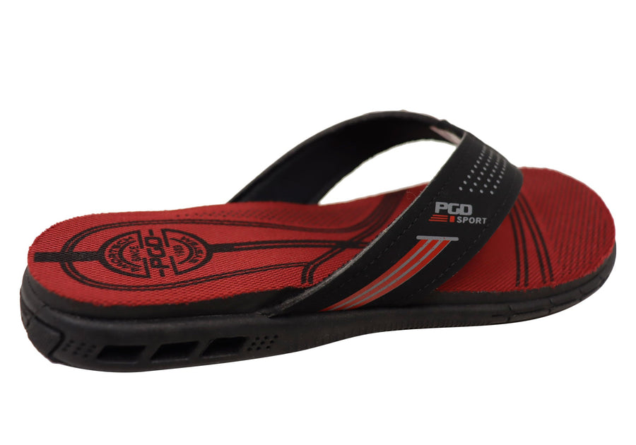 Pegada Dakar Mens Comfortable Thongs Sandals Made In Brazil