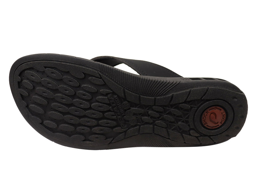 Pegada Dakar Mens Comfortable Thongs Sandals Made In Brazil