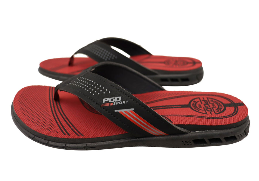 Pegada Dakar Mens Comfortable Thongs Sandals Made In Brazil