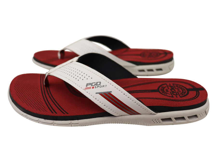 Pegada Dakar Mens Comfortable Thongs Sandals Made In Brazil