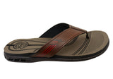 Pegada Dakar Mens Comfortable Thongs Sandals Made In Brazil