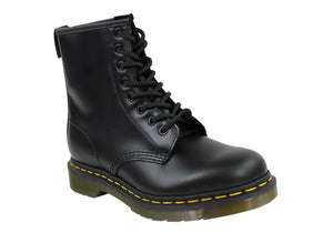 Dr Martens 1460 Black Smooth Unisex Leather Lace Up Fashion Boots