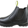 Munka Unisex Steer Slip On Comfortable Leather Soft Toe Boots
