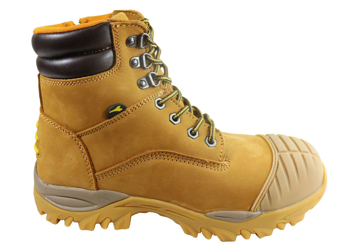 Diadora Mens Craze Zip Comfortable Composite Toe Cap Work Boots