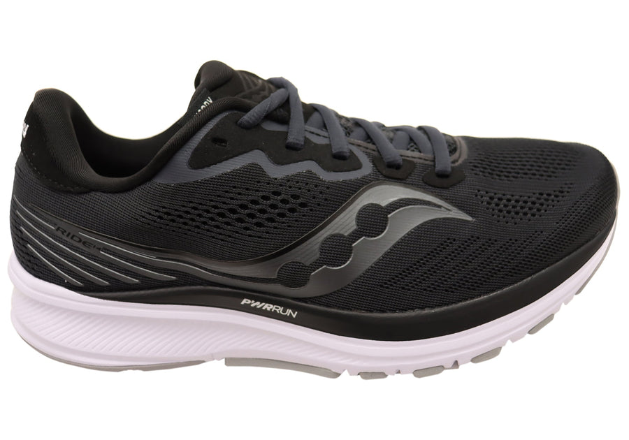 Saucony Mens Ride 14 Comfortable Athletic Shoes