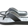 BR Sport Atlanta Mens Comfort Cushioned Thongs Sandals Made In Brazil