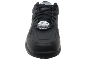 Skechers Mens Comfortable Relaxed Fit Felton Slip Resistant Work Shoes
