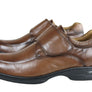 Ferricelli Wesley Mens Comfortable Adjustable Strap Leather Shoes