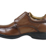 Ferricelli Wesley Mens Comfortable Adjustable Strap Leather Shoes