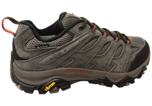 Merrell Mens Moab 3 Gore Tex Wide Fit Leather Hiking Shoes