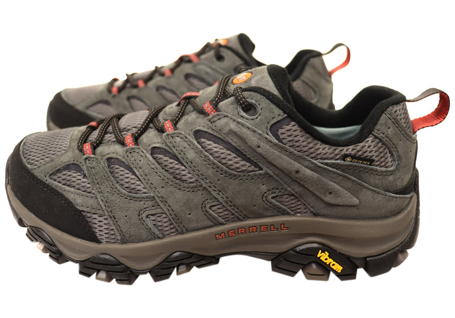 Merrell Mens Moab 3 Gore Tex Wide Fit Leather Hiking Shoes