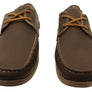Pegada Lapel Mens Leather Comfortable Casual Boat Shoes Made In Brazil