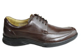 Savelli Angus Mens Comfort Leather Lace Up Shoes Made In Brazil