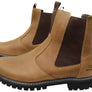 Bradok Butte Mens Comfortable Leather Chelsea Boots Made In Brazil