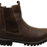 Bradok Butte Mens Comfortable Leather Chelsea Boots Made In Brazil