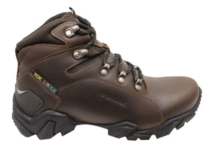 Bradok Raptor 2 Mens Comfortable Leather Hiking Boots Made In Brazil