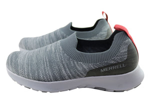 Merrell Cloud Moc Knit Mens Comfortable Slip On Casual Sneakers Shoes
