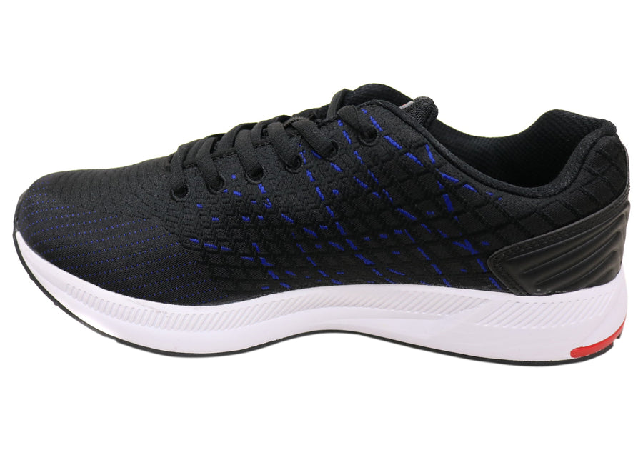 Sfida Weave Mens Comfortable Lace Up Athletic Shoes