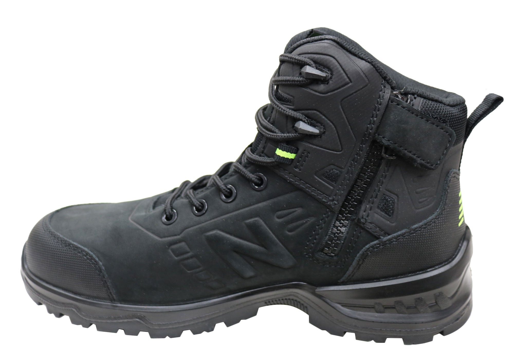 New Balance Contour Mens Leather Composite Toe 4E Extra Wide Boots