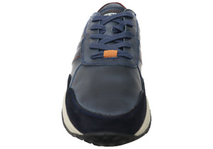 Pikolinos Mens Ferrol M9U-6139 Comfort Leather Lace Up Casual Shoes